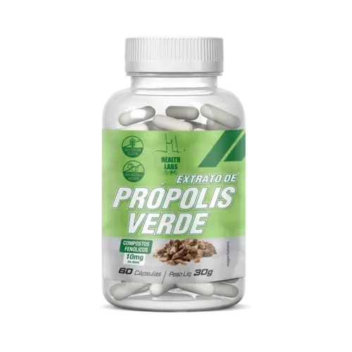 Extrato De Propolis 60 Capsulas 620Mg Health Labs