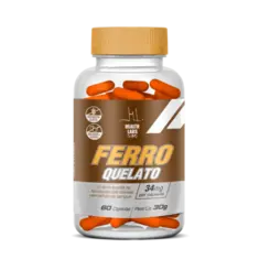 Ferro Quelato Health Labs 520Mg 60 Caps