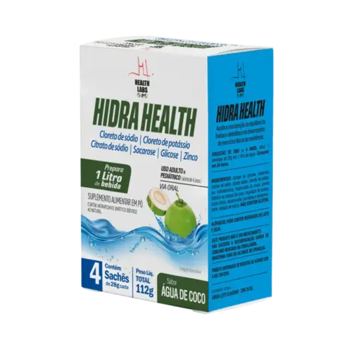 Hidra Health 4 Saches 28G Guarana Health Labs