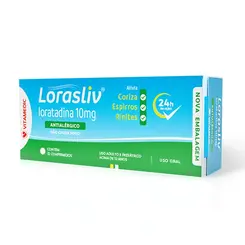 Loratadina 10mg c 12 comprimidos