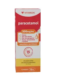 Paracetamol 200mgml  c 15ml