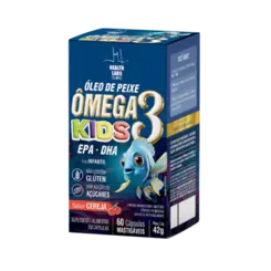 Omega 3 Kids 60 Capsulas Health Labs