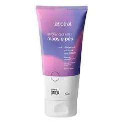 Creme Esfoliante Labotrat Mãos E Pés 2 Em 1 100g