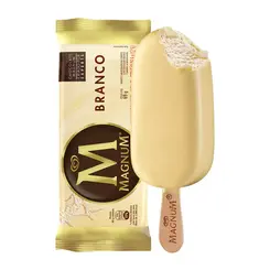 PICOLE MAGNUM CHOCOLATE BRANCO 69G