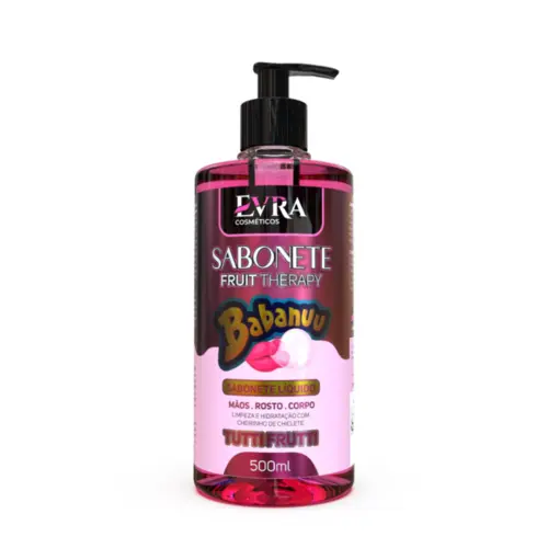 Sabonete Liquido Babanuu Tutti Frutti 500Ml