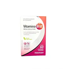 Vitamina b12 mastigaveis-60 caps maxinutri