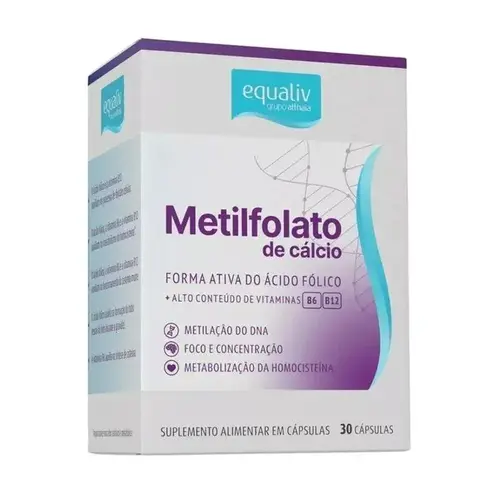 Metilfolato de Calcio 30 capsulas Equaliv