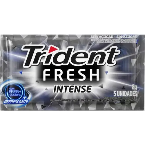 Chiclete Trident Fresh Intense 5Un