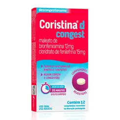 Coristina D Congest c/12 cpr