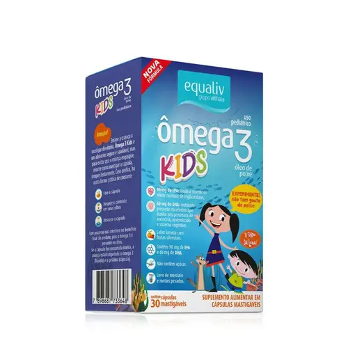 Omega 3 pro Kids 30 capsulas mastigaveis