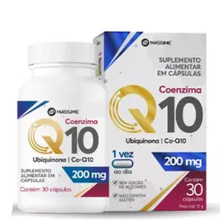 Coenzima Q 10 200mg 30 Cps Massime