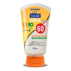 Protetor Solar e Repelente Gold FPS 60 125ml