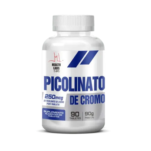 Picolinato De Cromo 1.0G 90 Tabletes Health Labs