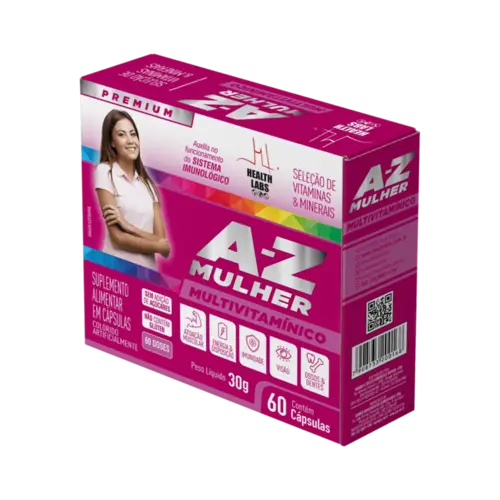 Multivitaminico A-Z Premium Mulher com 60 comprimidos