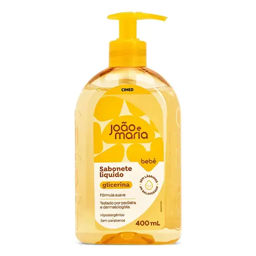 Sabonete Líquido João e Maria Glicerina 400ml