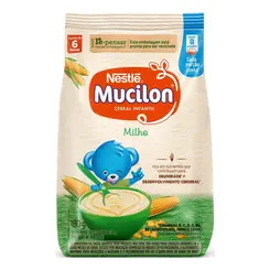 Cereal Infantil Nestlé Mucilon Milho Sachê 180g