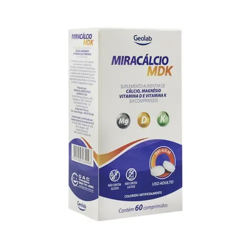 Miracalcio Mdk Com 60 comprimidos