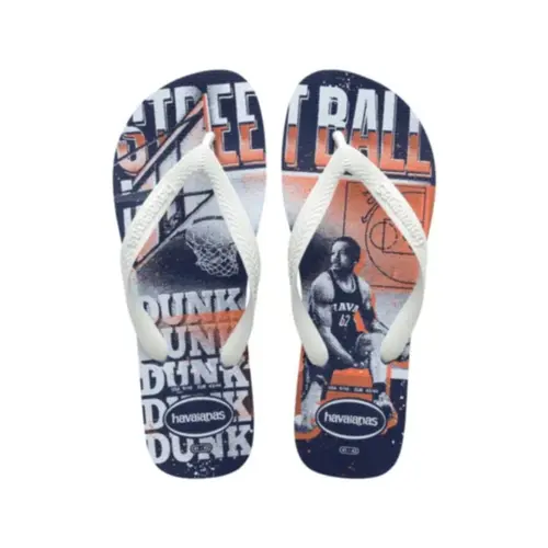 Sandália Havaianas Top Athletic Marinho Branco 45