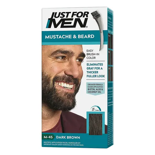 Grecin 5 Barba e Bigode Gel Tonalizante Castanho Escuro