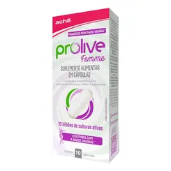 Prolive femme com 10 cápsulas