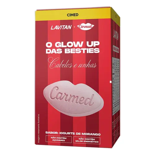 Lavitan Carmed Cabelos e Unhas 60 Comprimidos