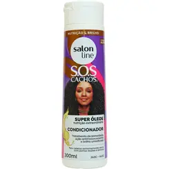 Condicionador S.O.S Cachos Super Óleos Salon Line 300ml