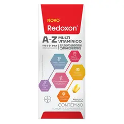 Redoxon A-Z Multivitaminico Todo Dia com 60 Comprimidos Revestidos