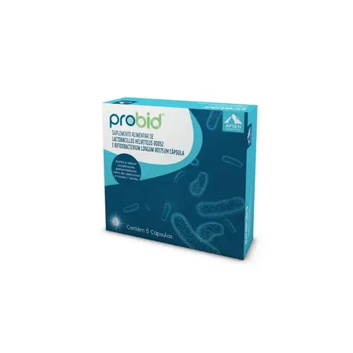 Probid Probiótico Suplemento Alimentar com 5 Cápsulas