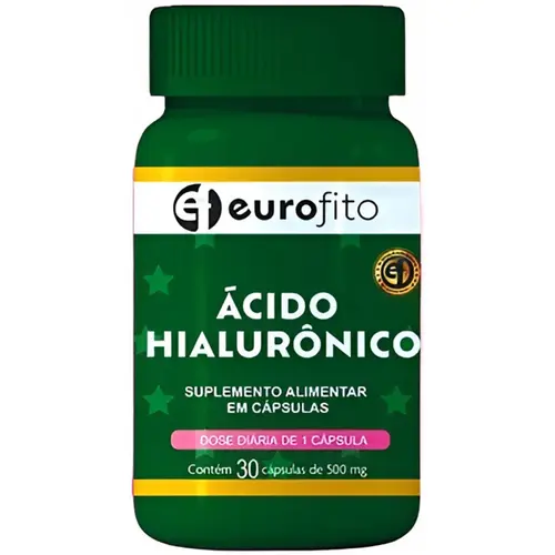 Acido Hialuronico 500 mg 30 Caps Eurofito