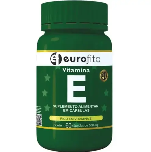 Vitamina E 500mg 30 Caps Eurofito