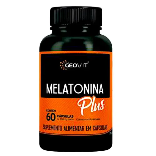 Melatonina Plus 500 mg 60 Cápsulas Geovit