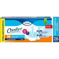 FRALDA GERIATRICA TENA CONFORT M 26UN