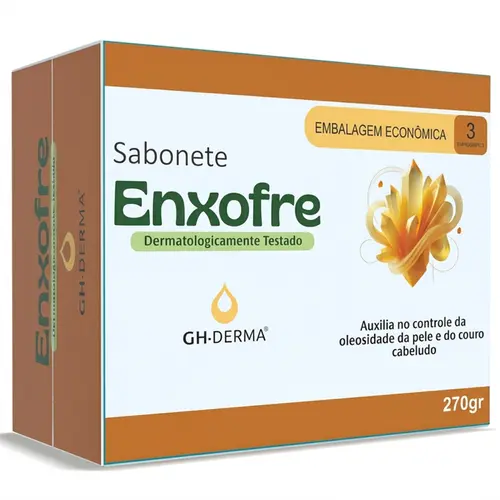 Kit 3 Sabonetes de Enxofre GH Derma 90g