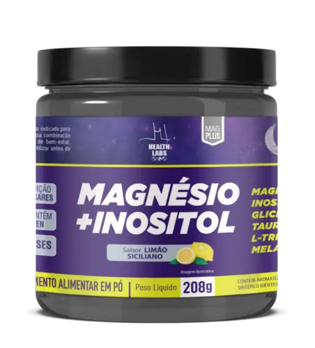 Magnesio 208g Limao Health Labs