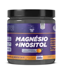 Magnesio 208g Sabor Laranja Health Labs