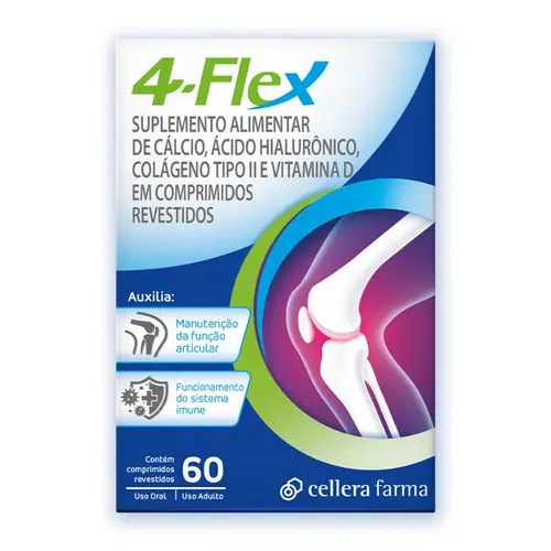 4Flex com 60 comprimidos revestidos