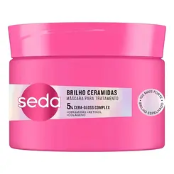 Mascara Para Tratamento Capilar Brilho Ceramidas Seda 300g