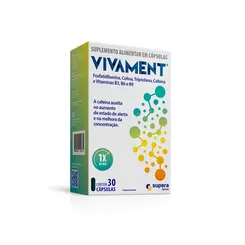 Vivament Suplemento Alimentar com 30 Cápsulas Duras
