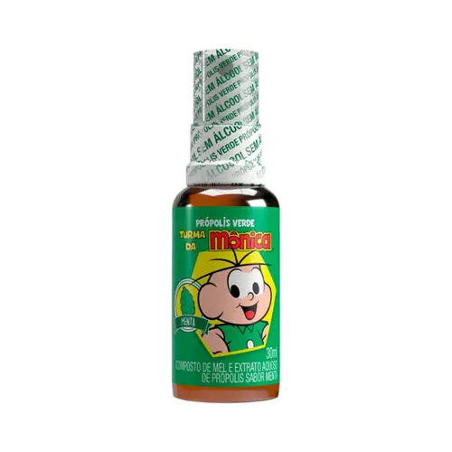 Própolis Spray Menta Turma Da Mônica 30ml Baldoni