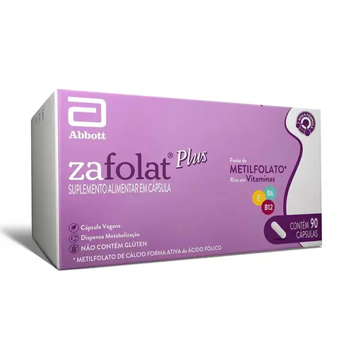 Zafolat Plus com 90 Cápsulas