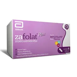 Zafolat Plus com 90 Cápsulas