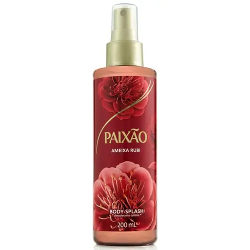 Body Splash Paixão Tentadora Ameixa Rubi 200ml