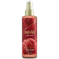 Body Splash Paixão Tentadora Ameixa Rubi 200ml