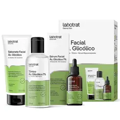 Kit Facial Labotrat Ácido Glicólico 7% 3 Unidades