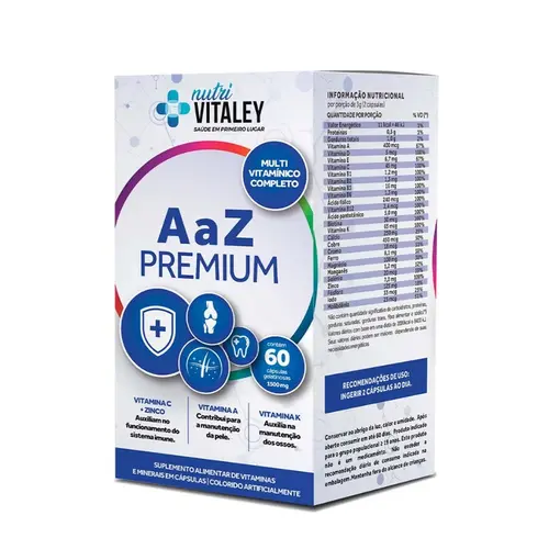 Vitaley nutri a z c 60 gomas