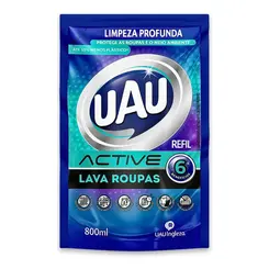 Lava Roupas Liquido Uau Active 800 ml