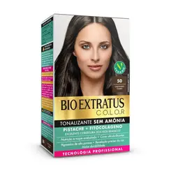 Kit Tonalizante Bio Extratus 50 Castanho Claro 135g