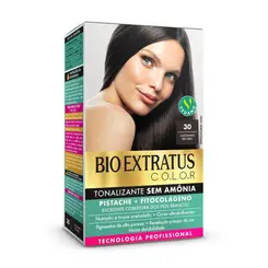 Kit Tonalizante Bio Extratus 30 Castanho Escuro 135g