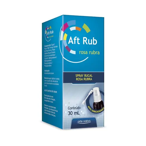 Aft Rub Spray Rosa Rubra 30 ml