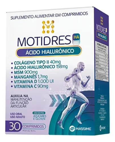 Motidres HA MSM c 30 Comprimidos